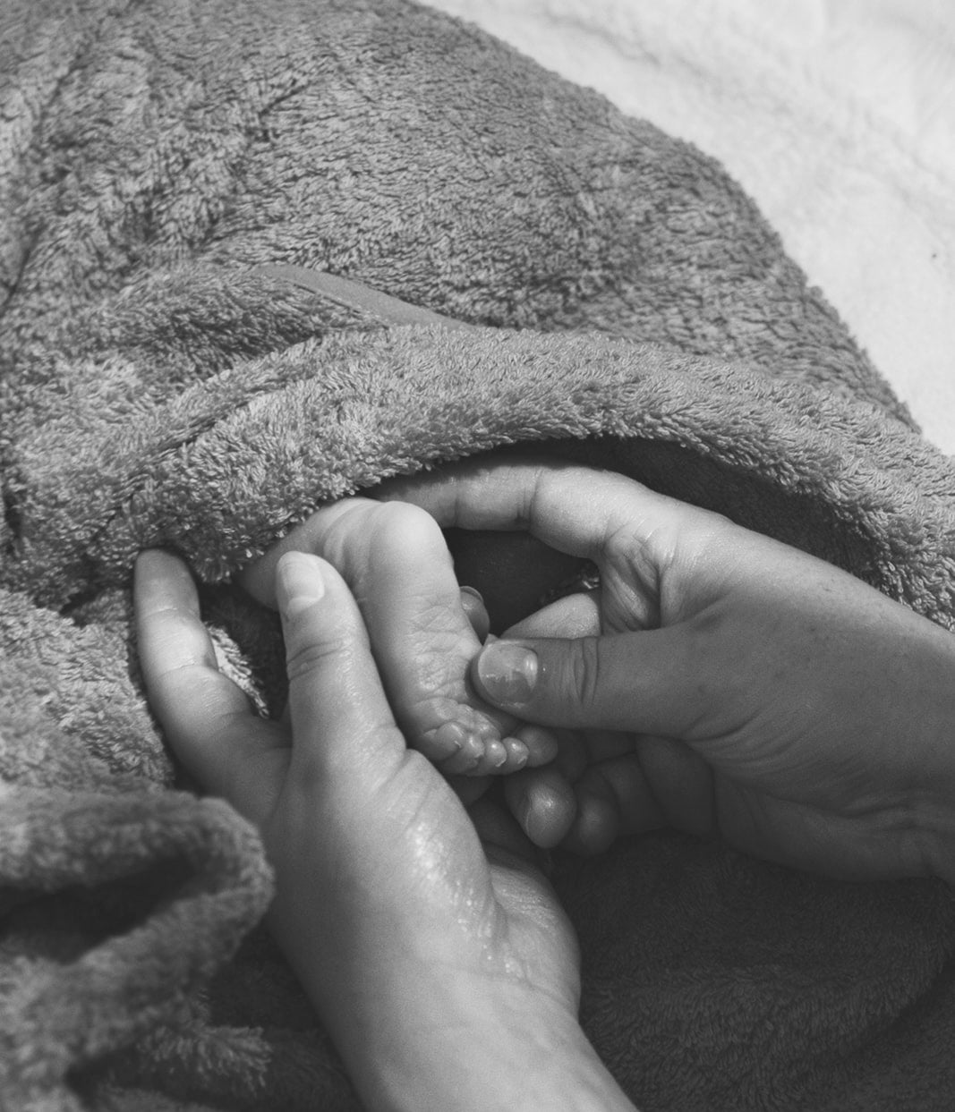 J’apprends à masser mon bébé